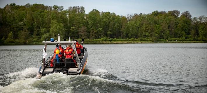 Wasserrettungseinsatz der DLRG Foto: DLRG Essen