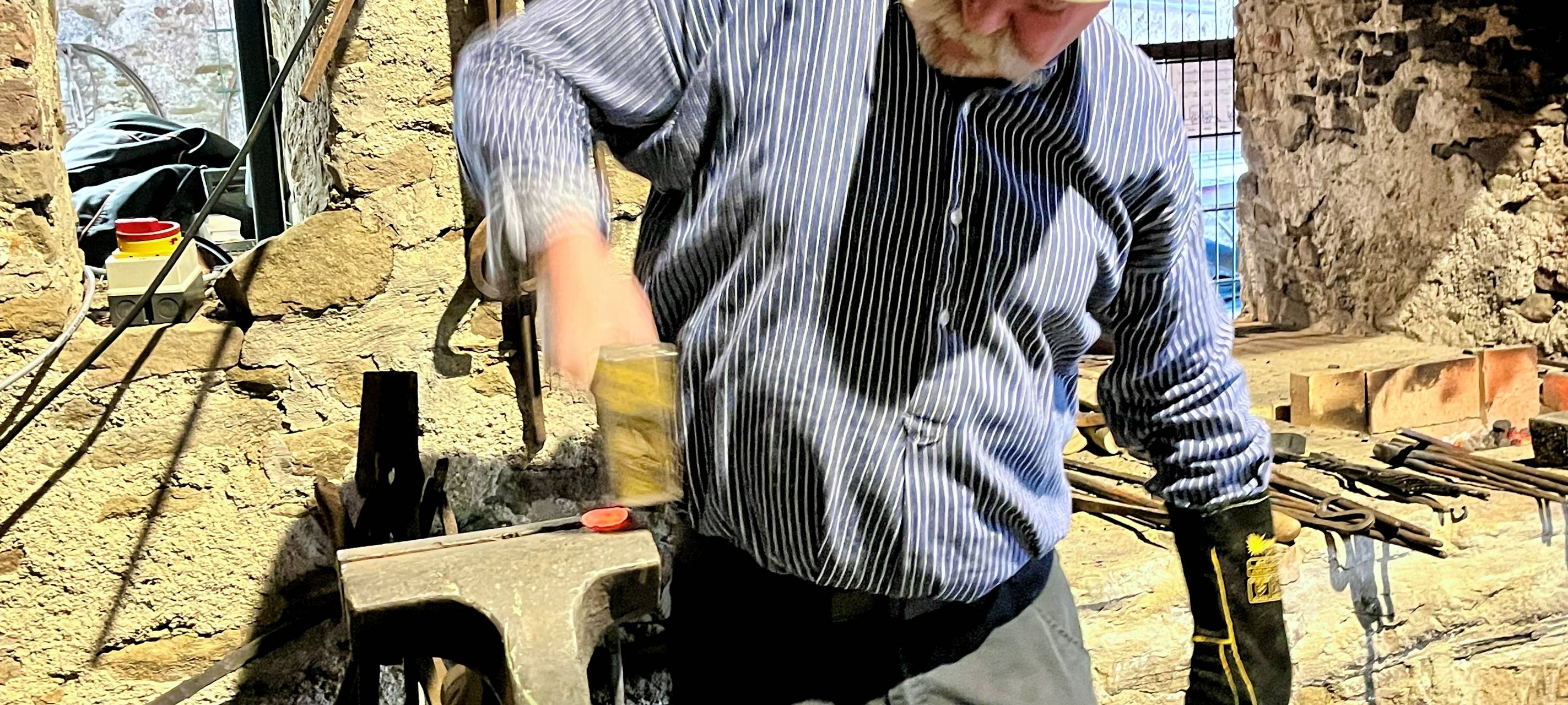 Schmieden in Essen wie vor 500 Jahren