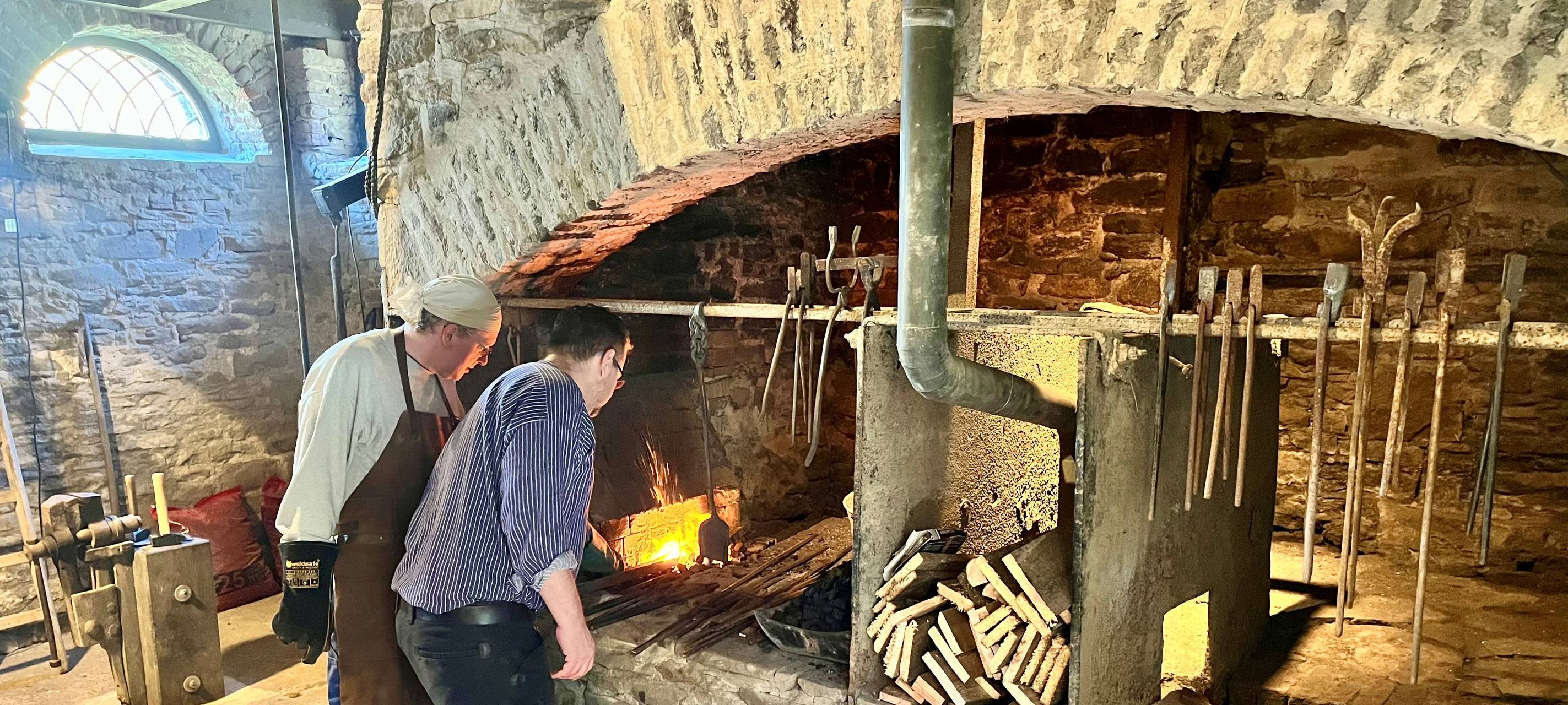 Schmieden in Essen wie vor 500 Jahren