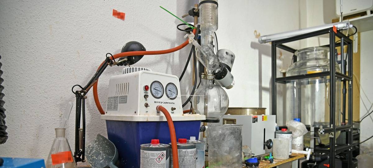 Drogenlabor in Essen entdeckt - Zwei Festnahmen