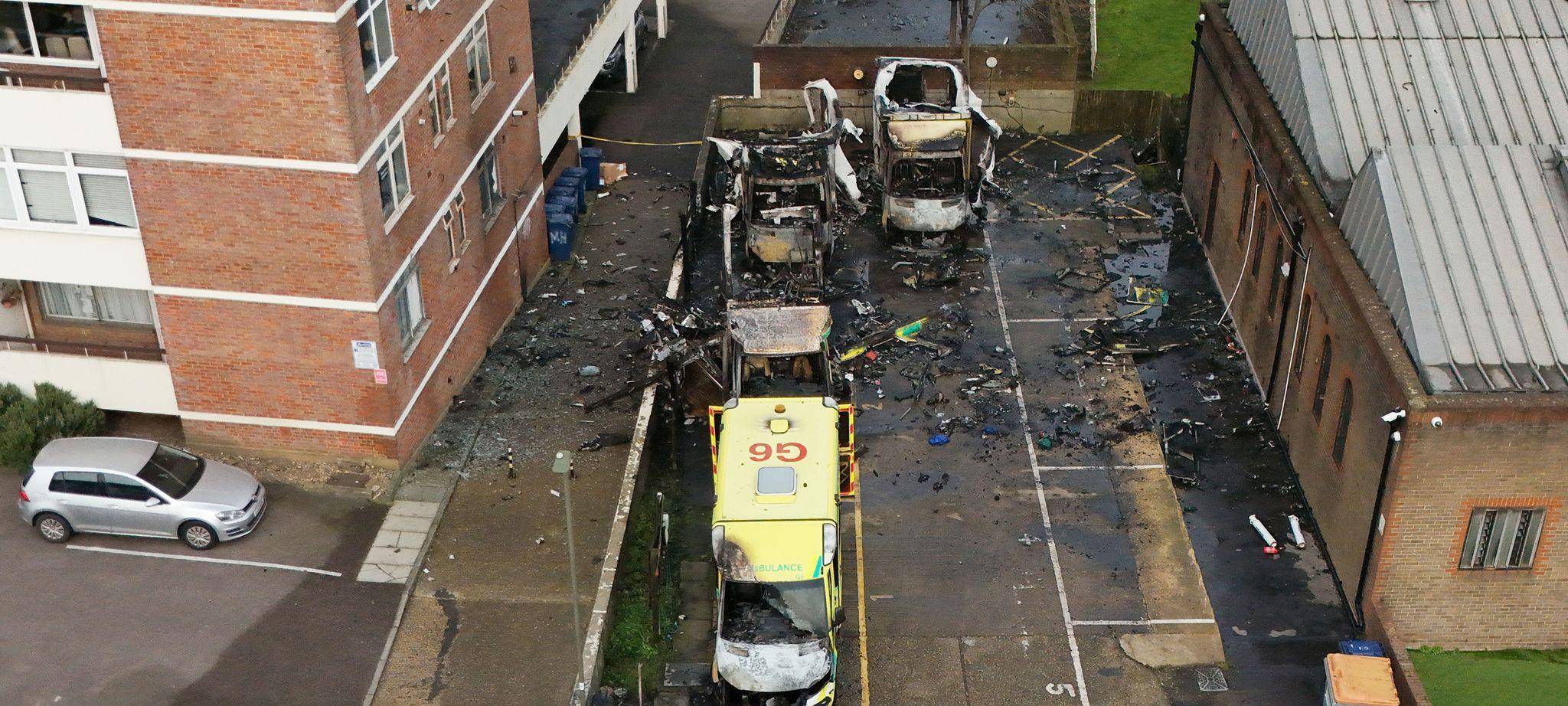 Londoner Polizei ermittelt zu antisemitischem Brandanschlag