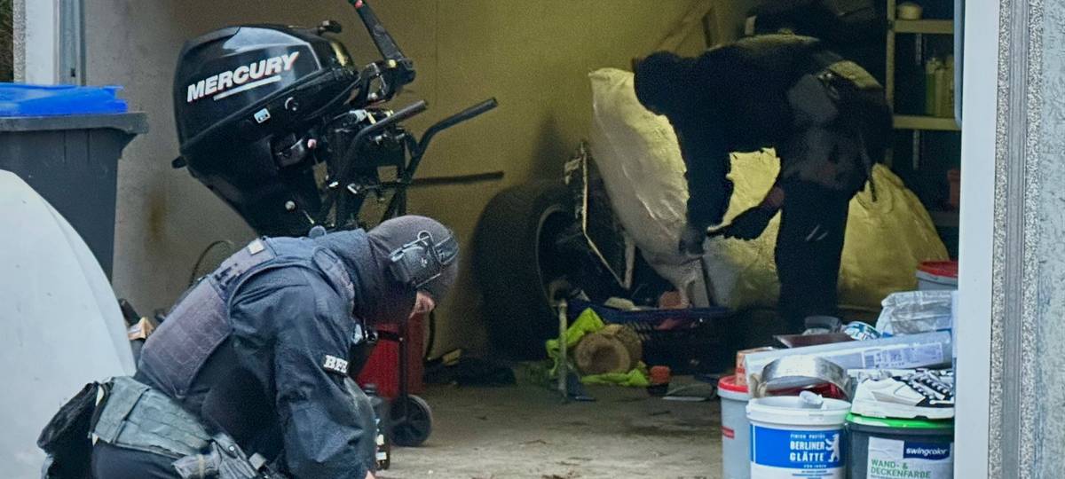 Europol in Essen im Einsatz - Razzia gegen Schleuserkriminalität