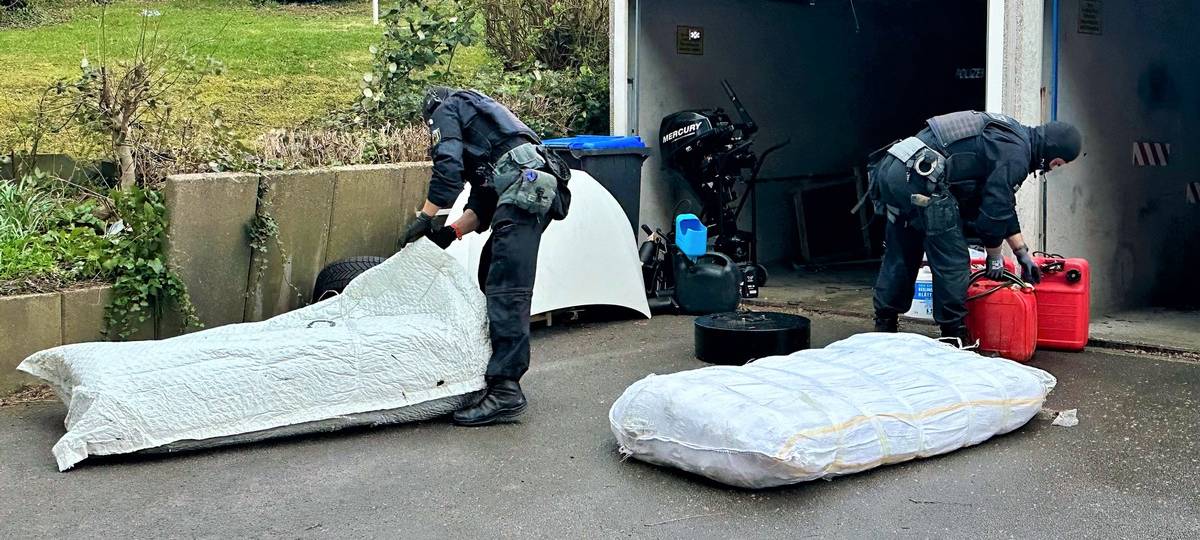 Europol in Essen im Einsatz - Razzia gegen Schleuserkriminalität