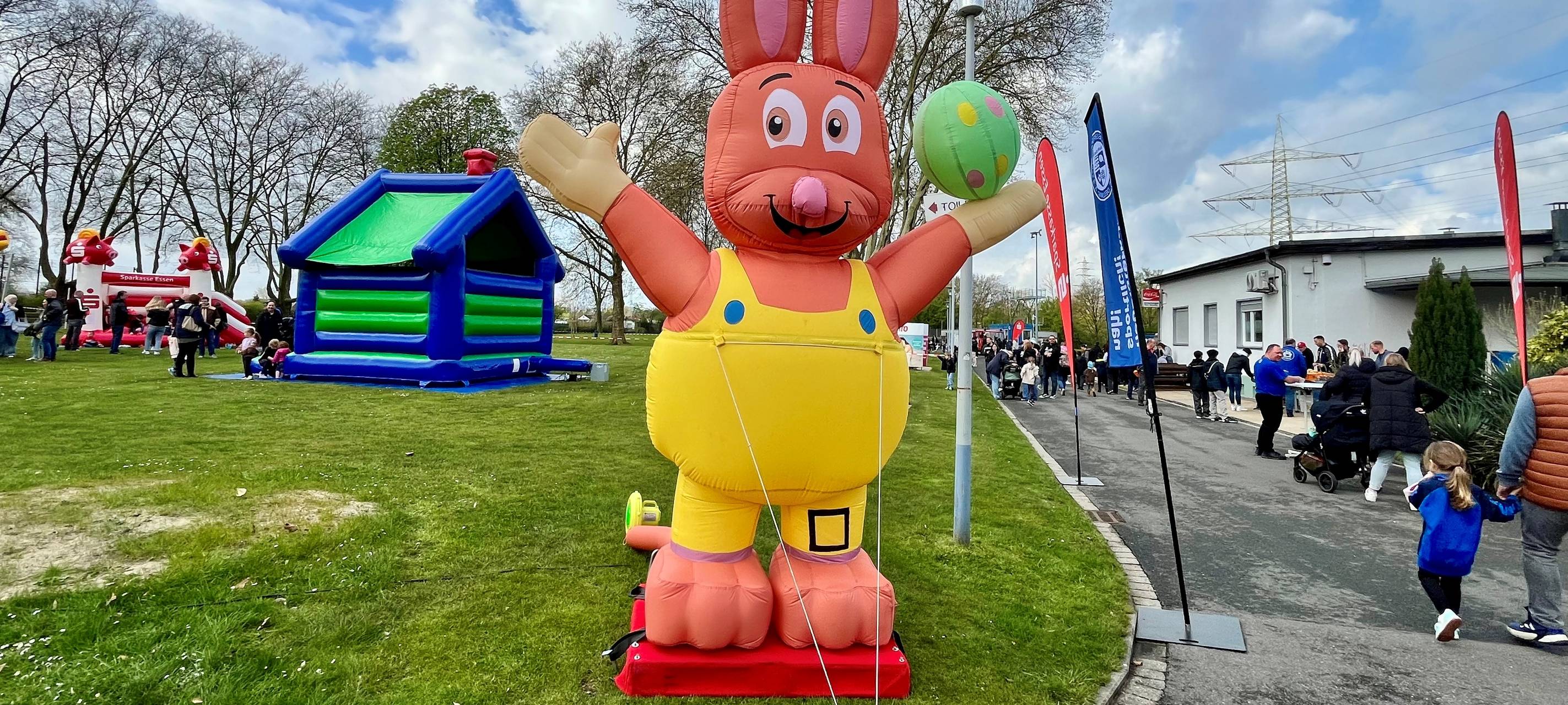 Ostereiersuche in Essen im Freibad Hesse - So war's