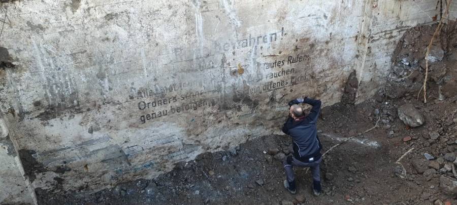 Luftschutzbunker in Essen entdeckt