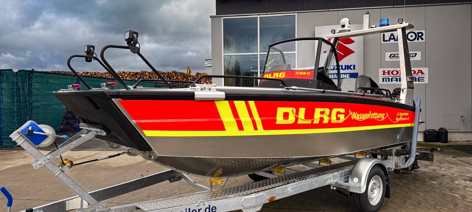 Rettungsboot in Essen getauft