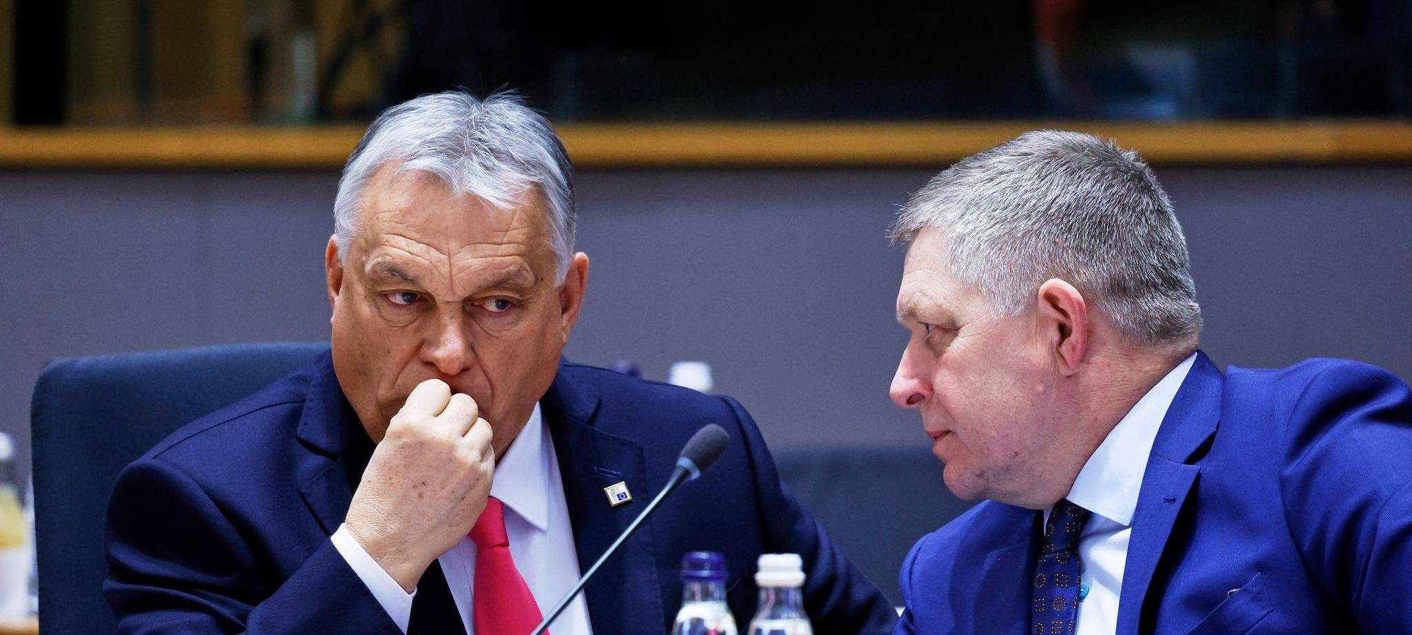 Viktor Orban und Robert Fico