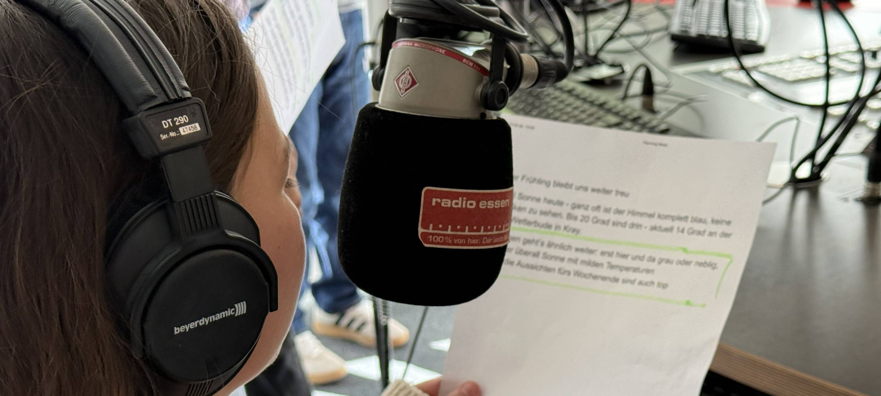 Girls' und Boys' Day in Essen: Jugendliche besuchen Radio Essen