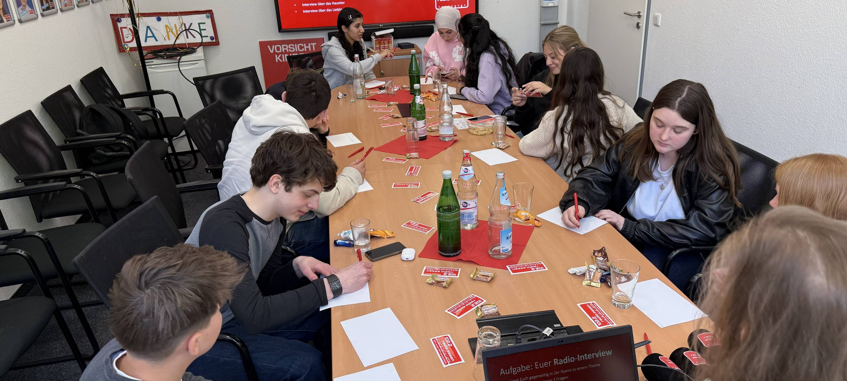 Girls' und Boys' Day in Essen: Jugendliche besuchen Radio Essen