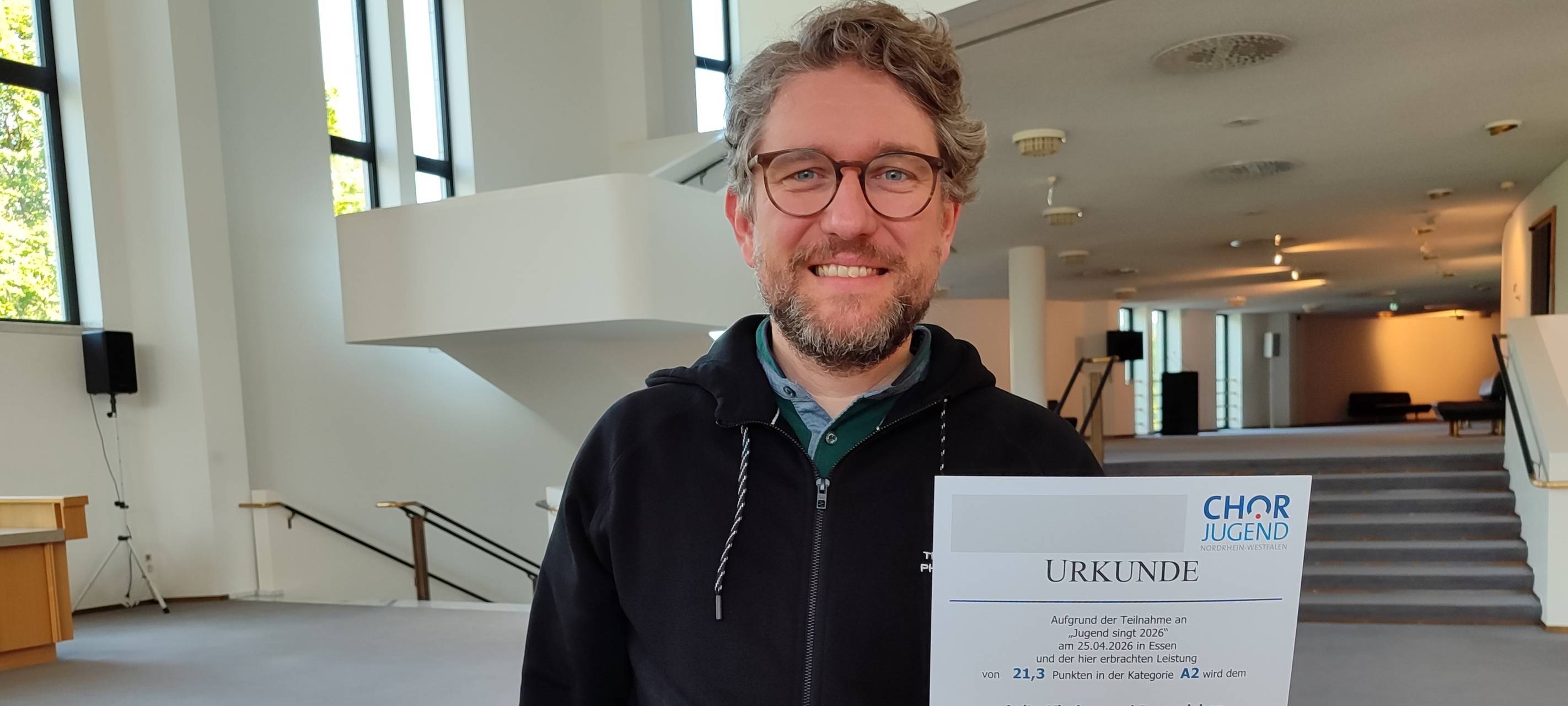 Aalto Kinderchorleiter Patrick Jaskolka