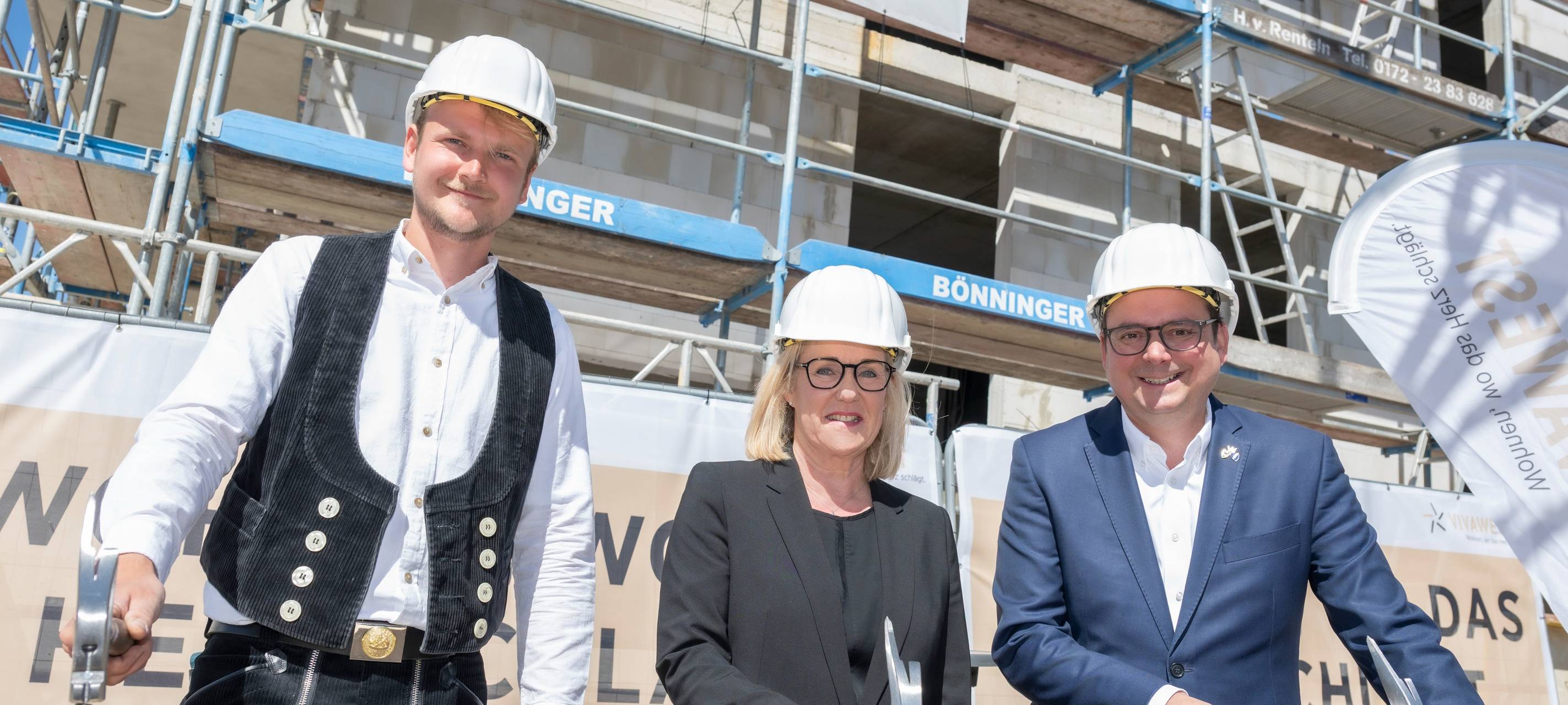 VIVAWEST feiert Richtfest