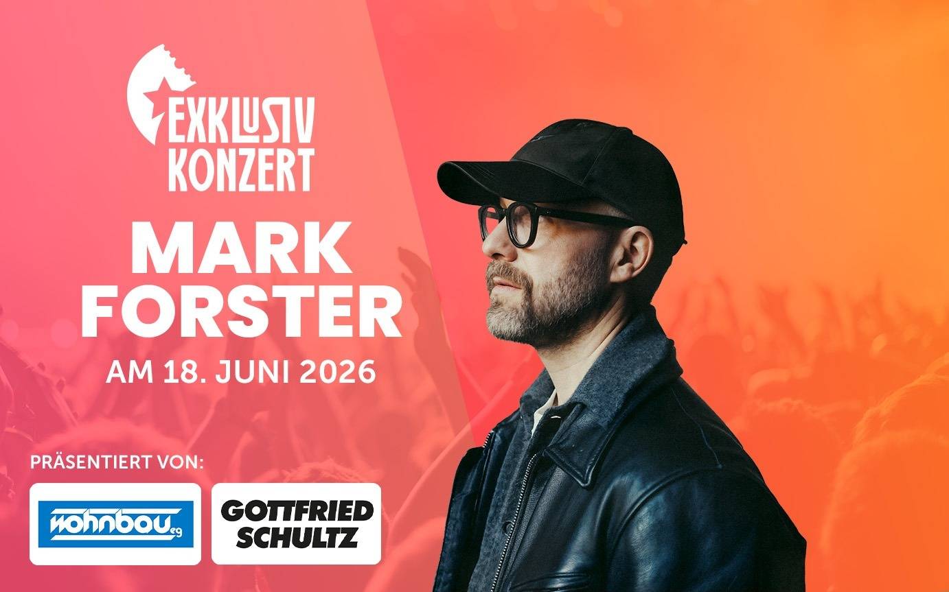 Mark Forster im Exklusivkonzert bei Radio Essen