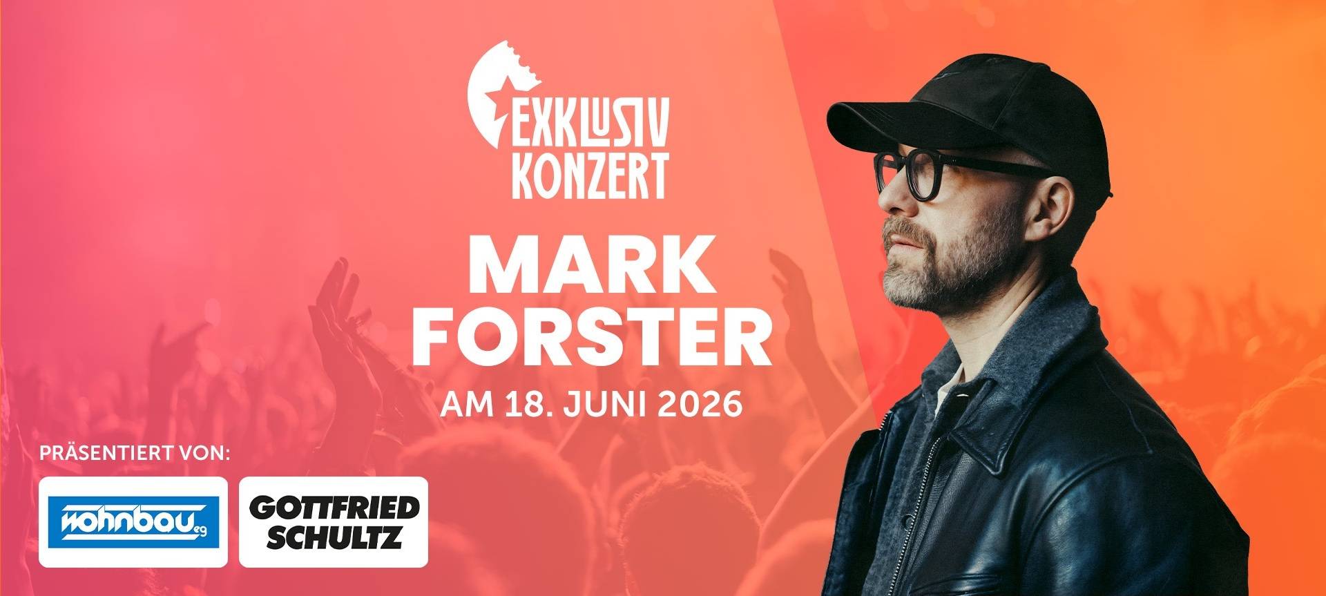Mark Forster im Exklusivkonzert bei Radio Essen