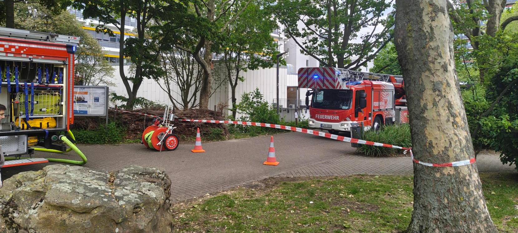 Uni-Labor in Essen brennt: Eine Person verletzt