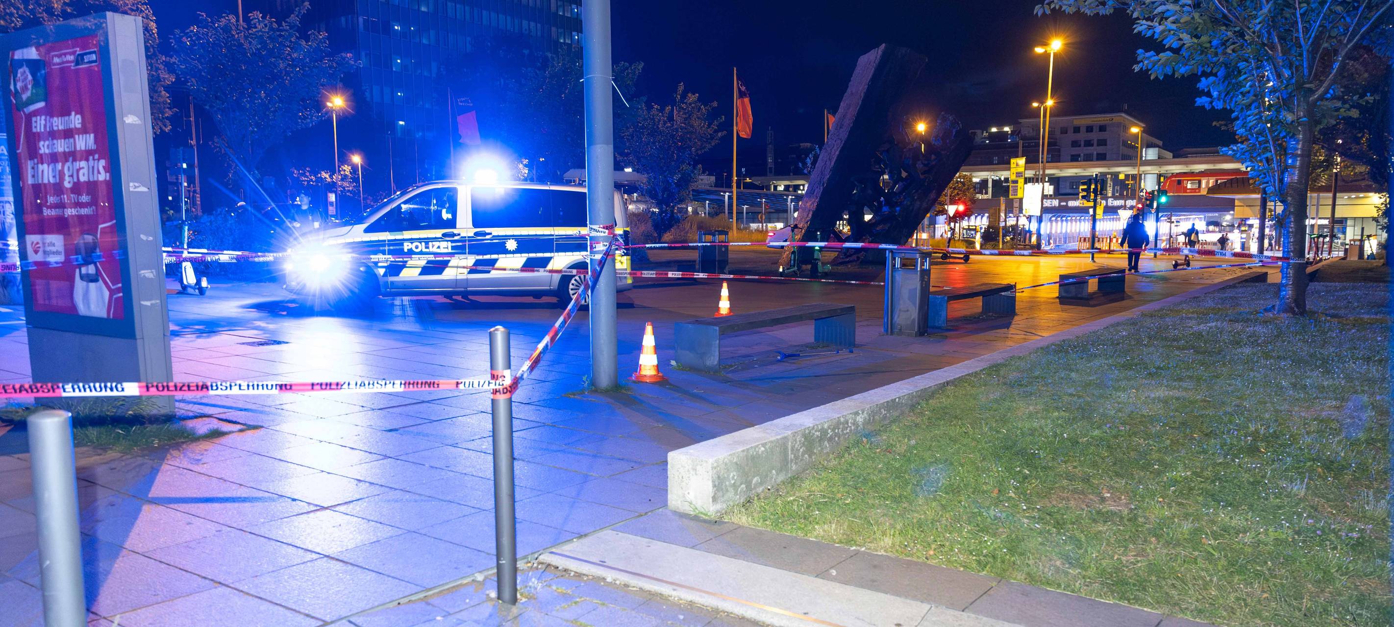 Stark blutender Mann in Essen - Mordkommission ermittelt