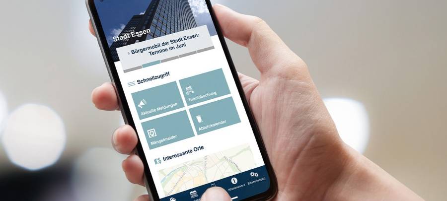 "STADT ESSEN - TO GO" - neue App der Stadt geht an den Start