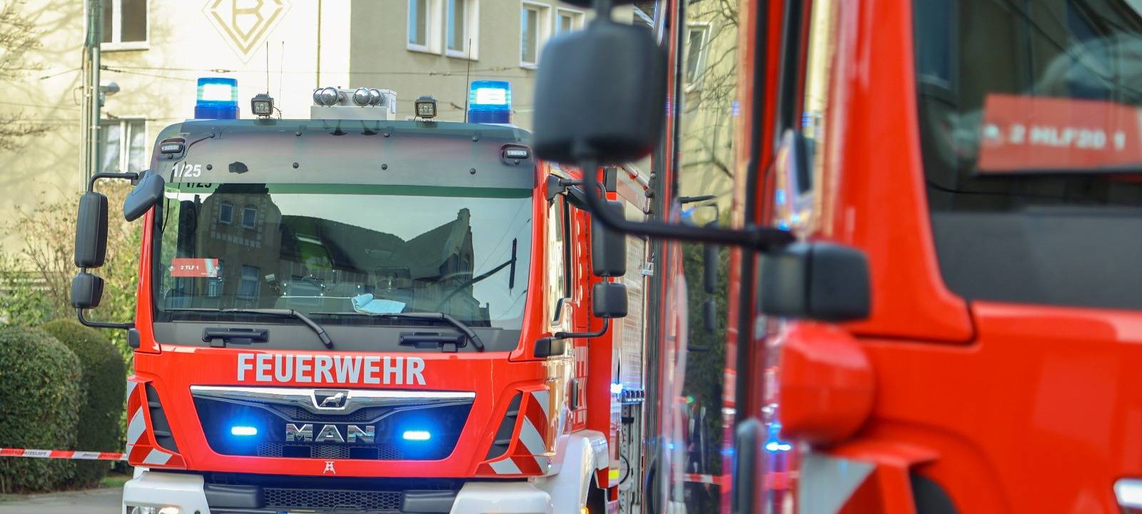 Brand in Mehrfamilienhaus in Essen - Haus unbewohnbar