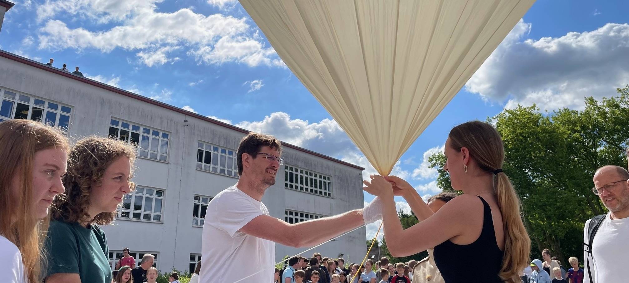 Schulprojekt zeigt Essen von oben