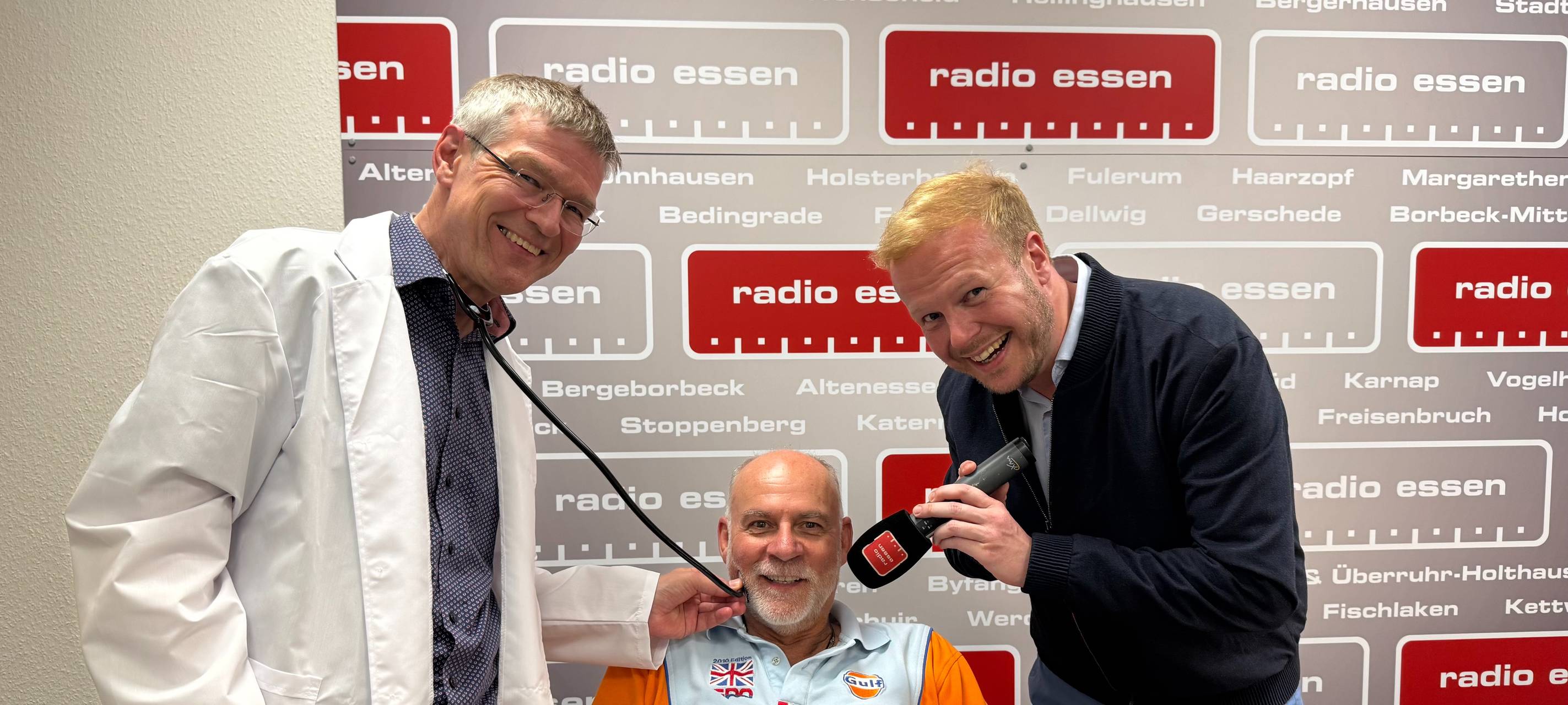 Folge 175: Podcast-Gipfeltreffen bei „Essen im Ohr“: Arzt, TV-Journalist und Radiochef im Studio