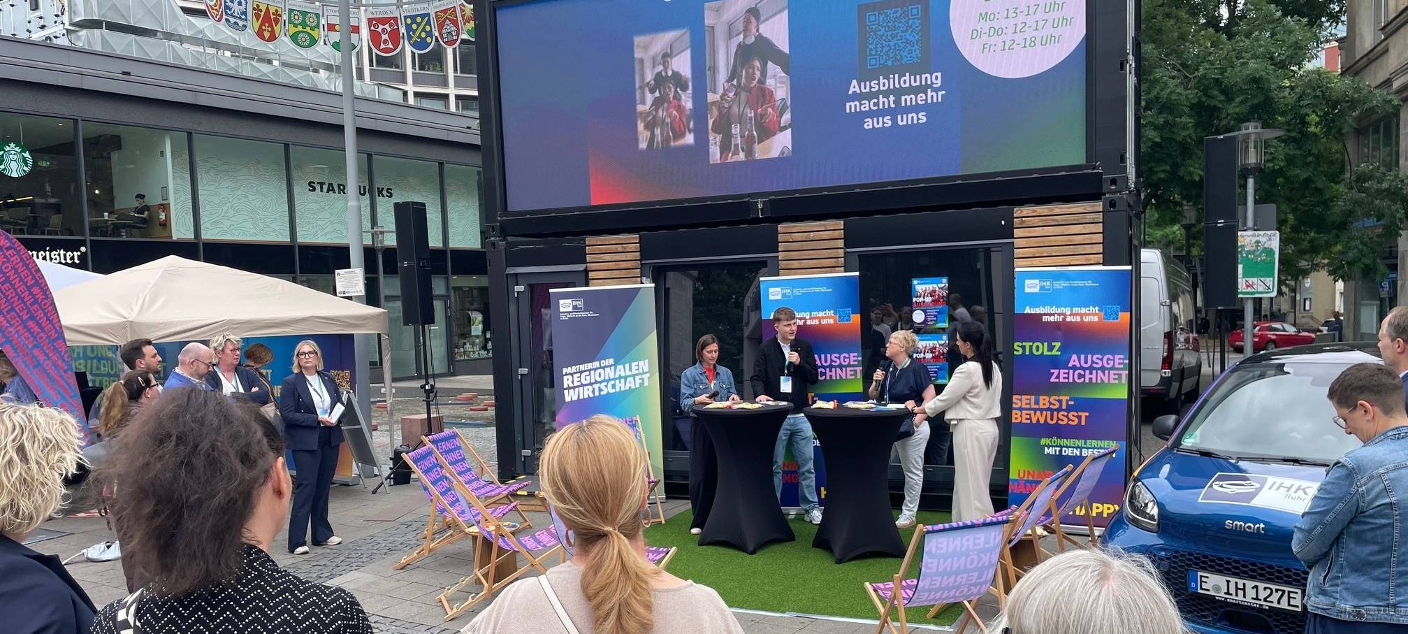 Pop-Up-Woche in Essen: Azubimesse