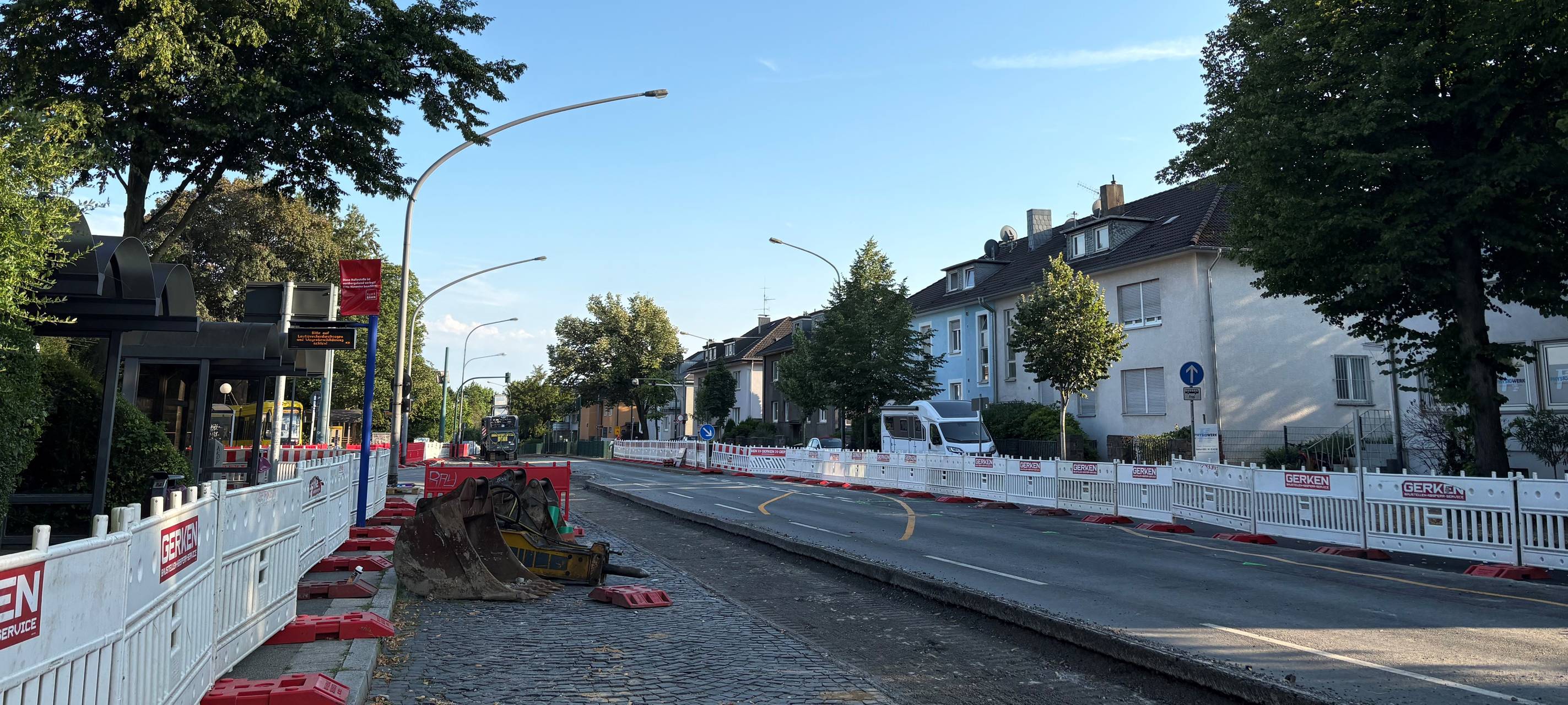 Baustelle in Essen - wie geht es weiter an der gesperrten Zeunerstraße?