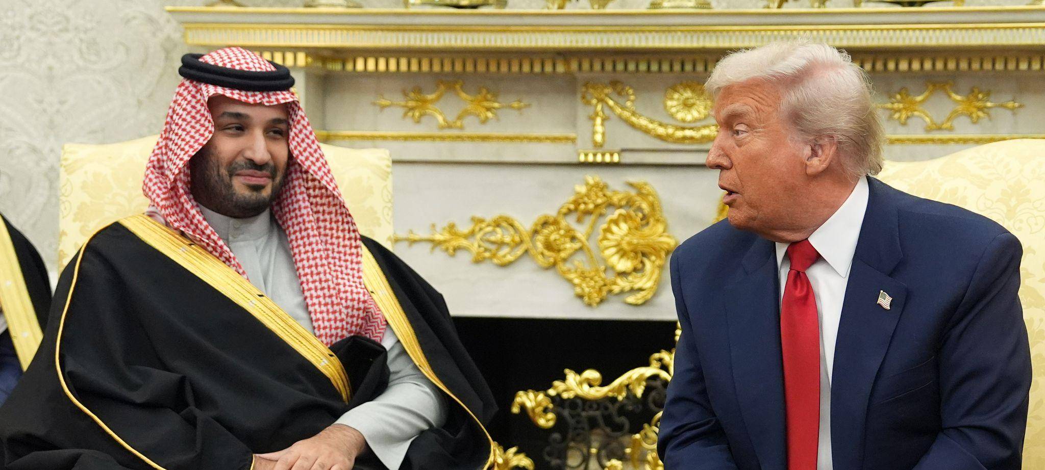 Saudi-Arabiens Kronprinz bin Salman und US-Präsident Trump