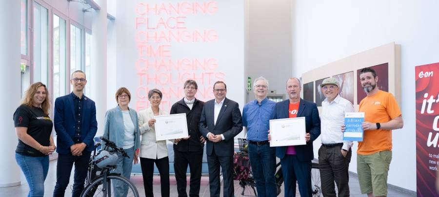 Unternehmen aus Essen als fahrradfreundliche Arbeitgeber ausgezeichnet