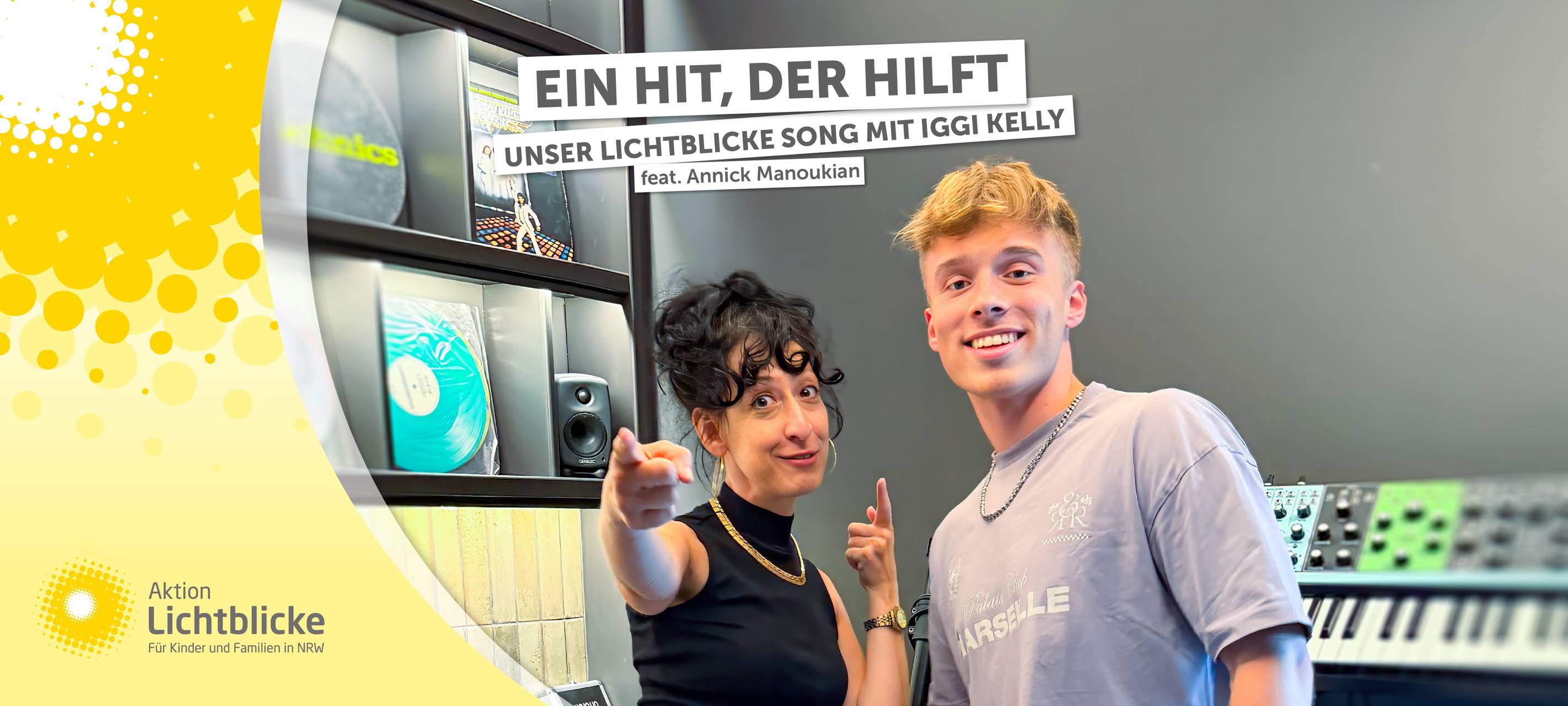 Behind The Scenes - So entsteht unser Lichtblicke-Song 2026 mit Iggi Kelly feat. Annick Manoukin