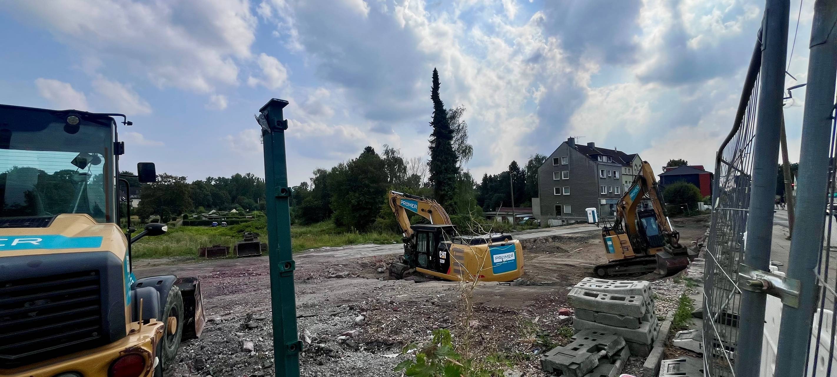 Einkaufszentrum in Essen lässt weiter auf sich warten - Häuser abgerissen