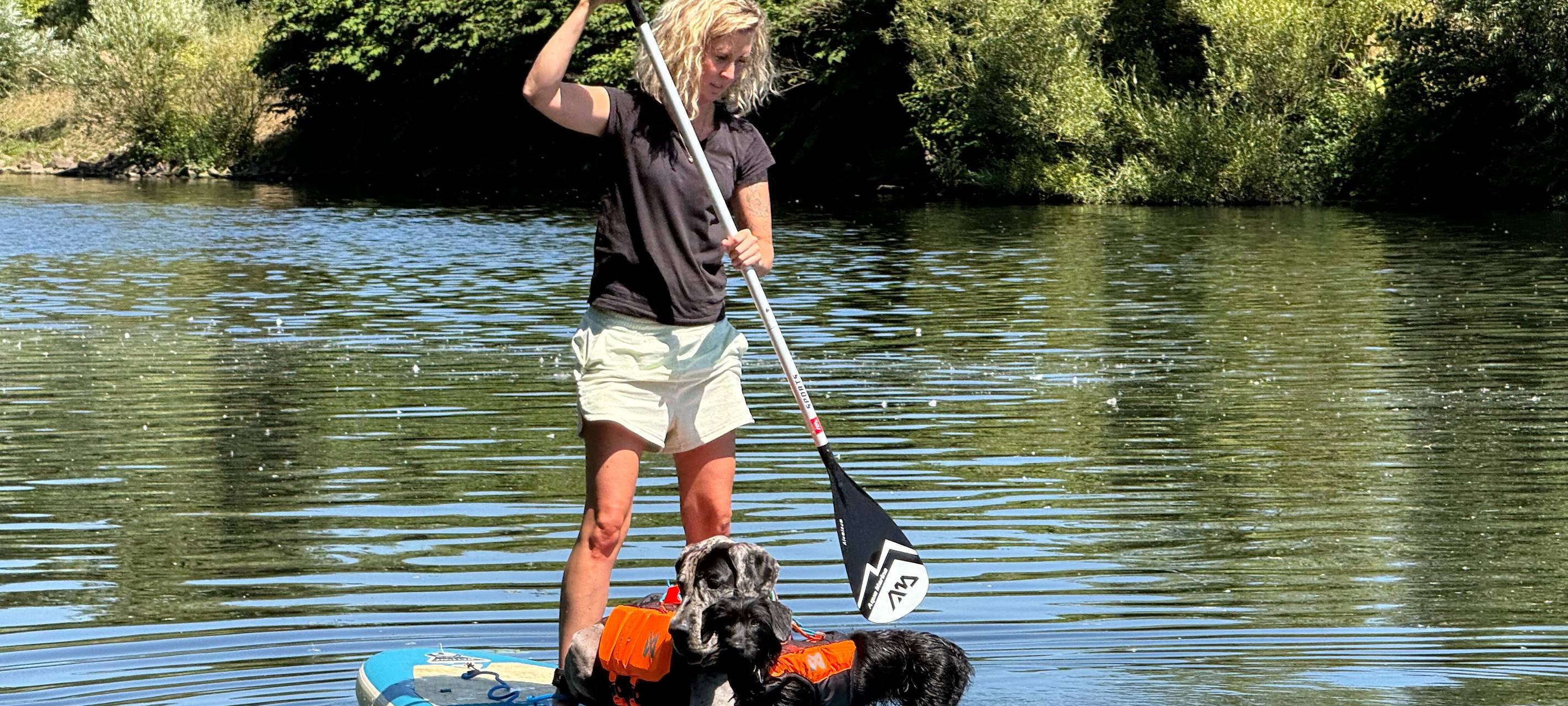 Neuer Kurs in Essen: Stand-up-Paddling mit Hund