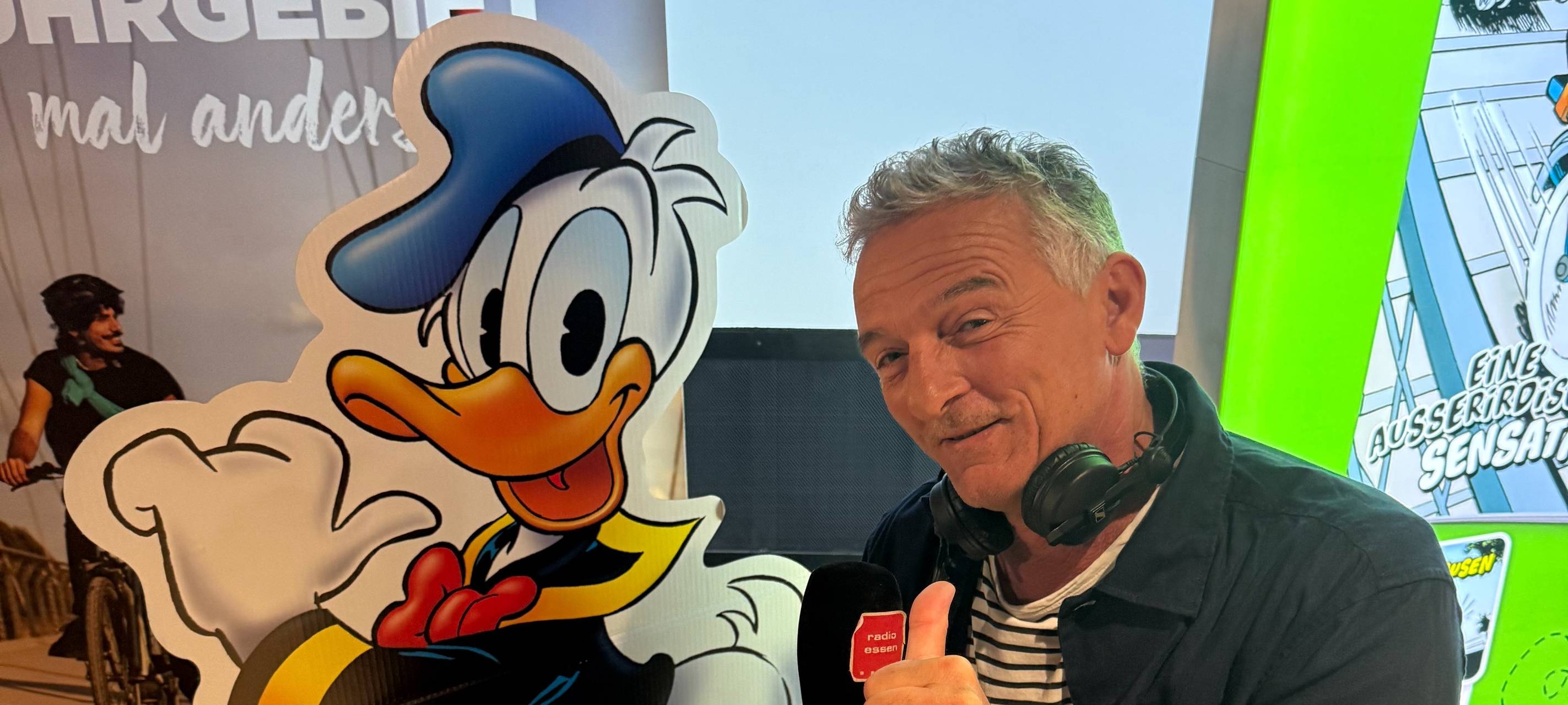 Essen in der neuen Micky Maus: Donald Duck als rasender Reporter