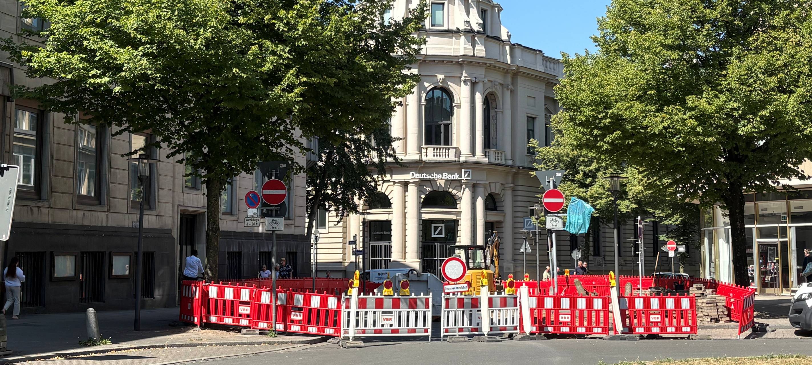 Citybahn in Essen: Neue Bauarbeiten in der Innenstadt