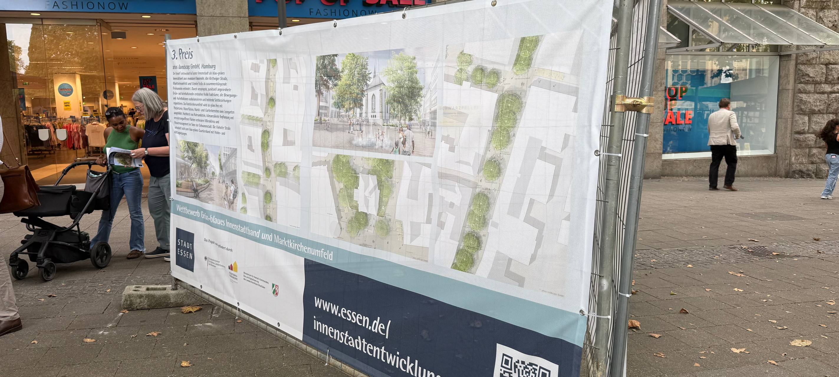 "Grünes Gold für Essen": So soll die Innenstadt in Zukunft aussehen
