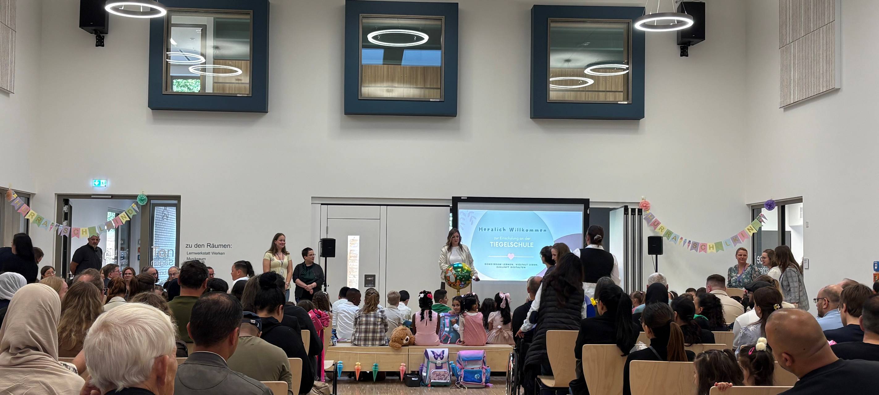 Besondere Einschulung in Essen an neuer Grundschule