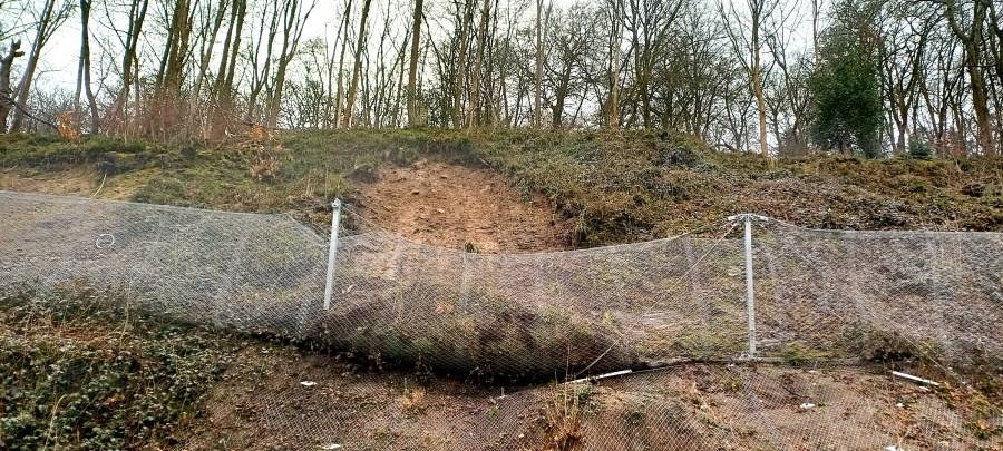 Mehr Sicherheit in Essen - Schutz gegen Hangrutsch geplant