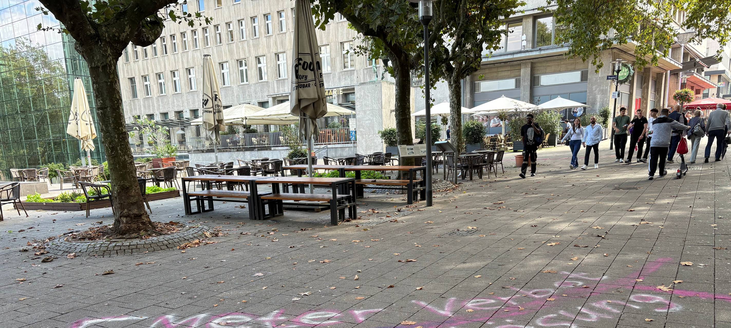 Betteln in Essen rund um Außengastronomien verboten