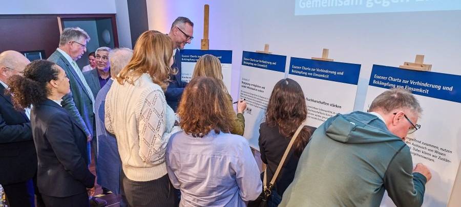 Stadt Essen sagt Einsamkeit den Kampf an