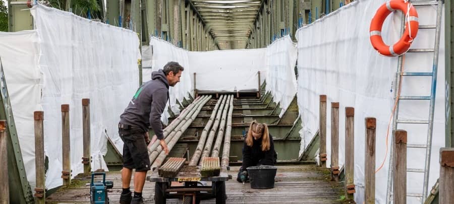 Bauarbeiten an Eisenbahnbrücke in Essen - Das ist der aktuelle Stand
