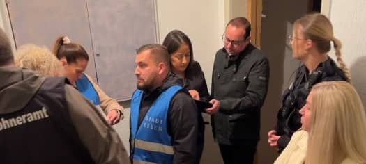 Gegen Sozialbetrug in Essen - Polizei untersucht Problemhäuser