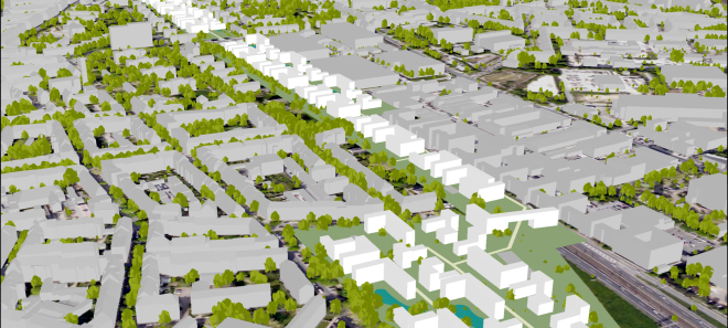 Deckel drauf: Stadt Essen träumt von Wohngebiet über der A40