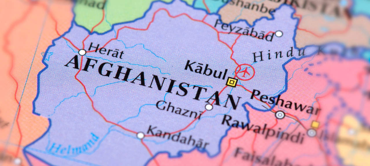 Karte von Afghanistan