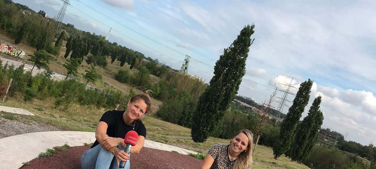 Angela Hecker und Clara Kum