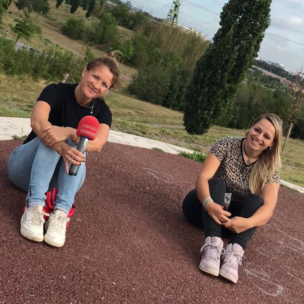 Angela Hecker und Clara Kum