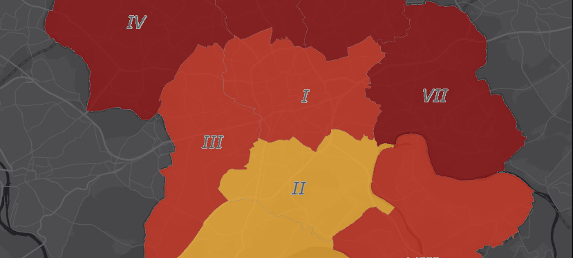 Der Norden von Essen hat eine deutlich höhere Corona-Inzidenz als der Süden