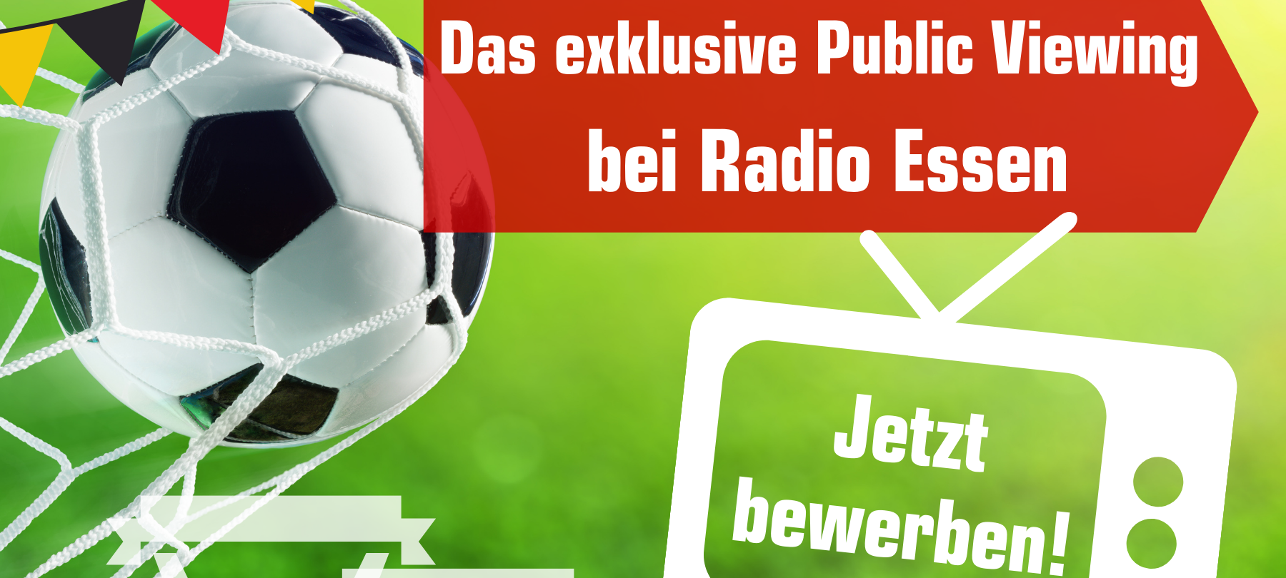 Fußballgucken mit Radio Essen: Das Public Viewing zur EM