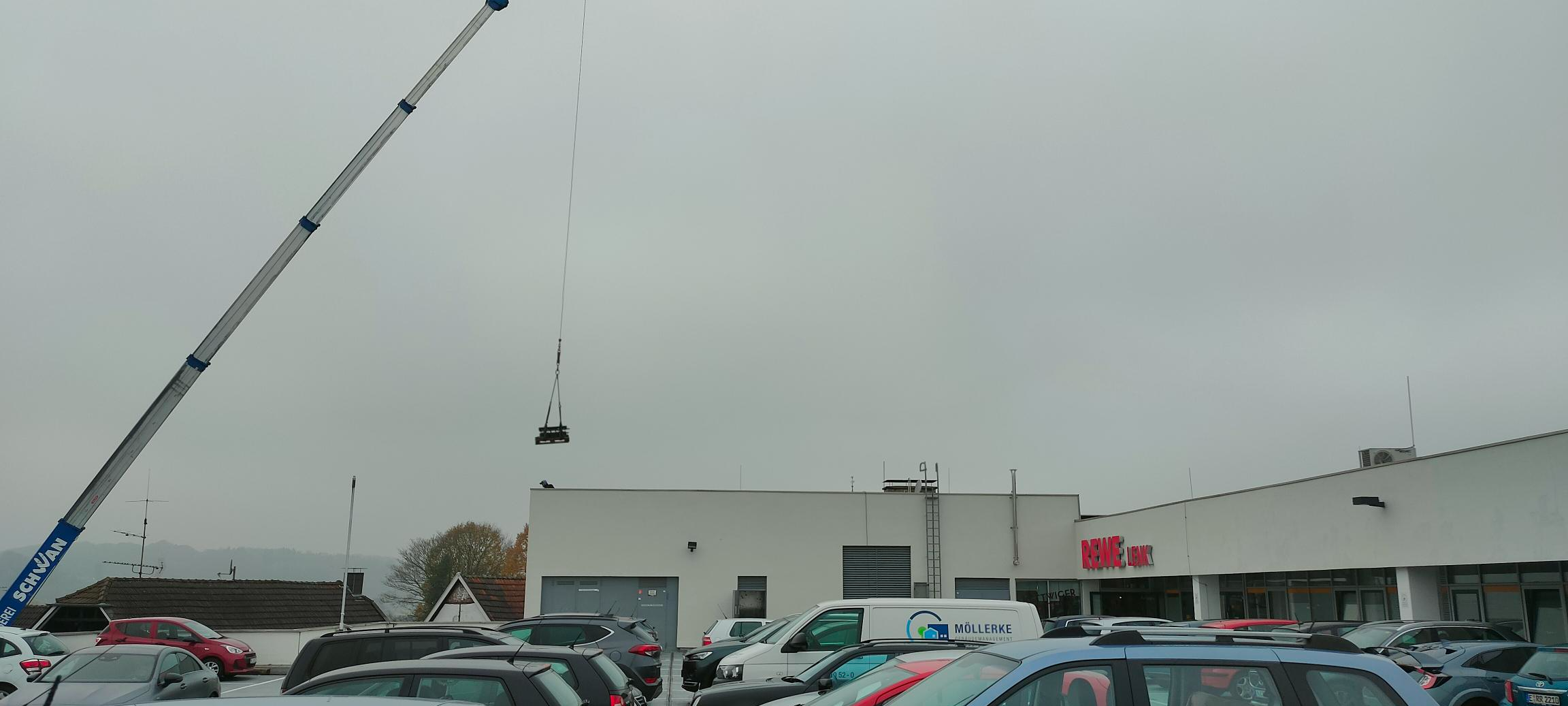 Vodafone musste in Essen-Kettwig einen zentralen Mobilfunkmast abbauen, weil der Mietvertrag gekündigt wurde.