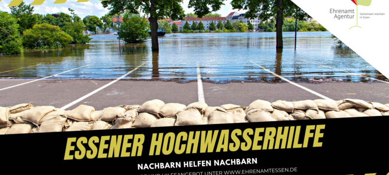 Essener Hochwasserhilfe: Hier findet Ihr Unterstützungsangebote
