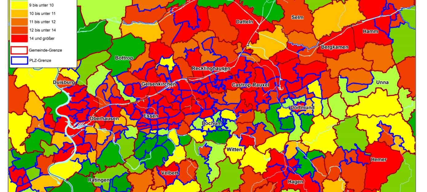 Essen: Trotz Corona weniger Menschen mit Schulden - Schuldneratlas 2020