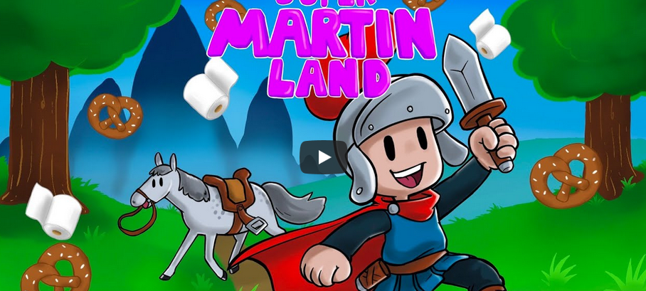 Super Martin als Videospiel zum Teilen vom Bistum Essen