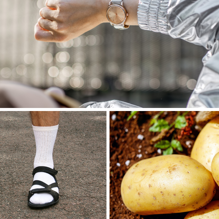 Typisch Deutsch: Pünktlich sein, Kartoffeln essen und Socken in Sandalen